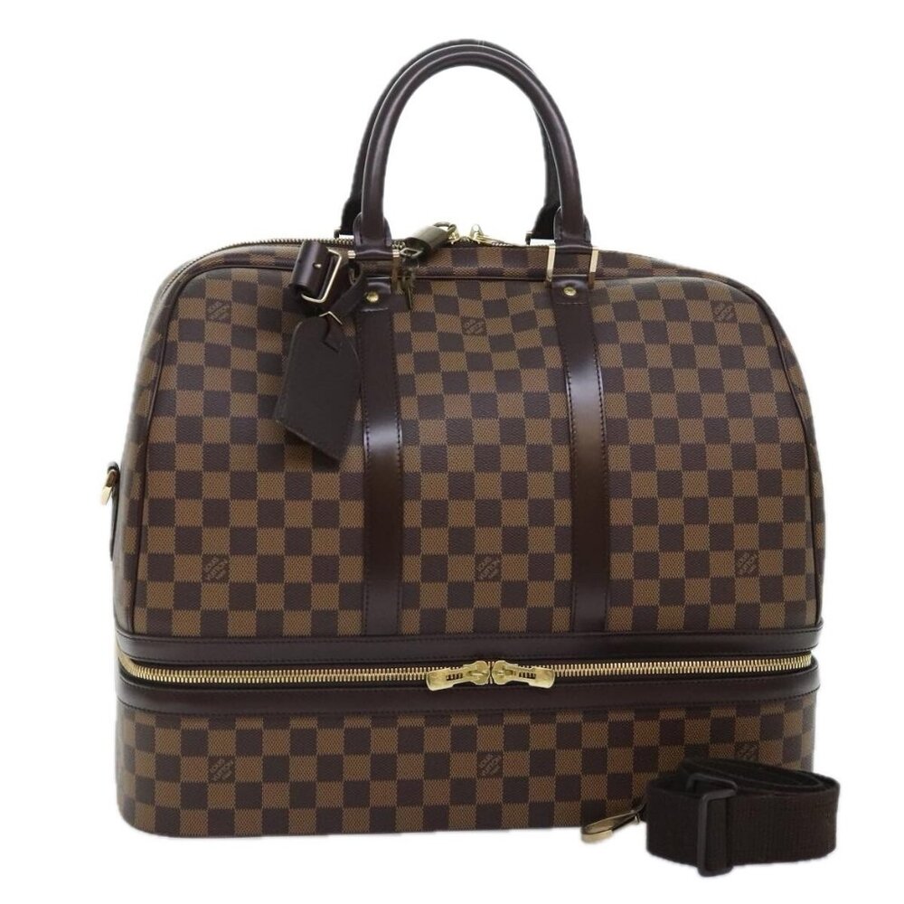 LOUIS VUITTON Damier Ebene Sac Sports Boston Bag - Picture 2 of 15